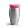 thumbnail image 7 of Munchkin® Miracle® 360° Stainless Steel Toddler Sippy Cup, 10 oz, Pink, Unisex, 7 of 7