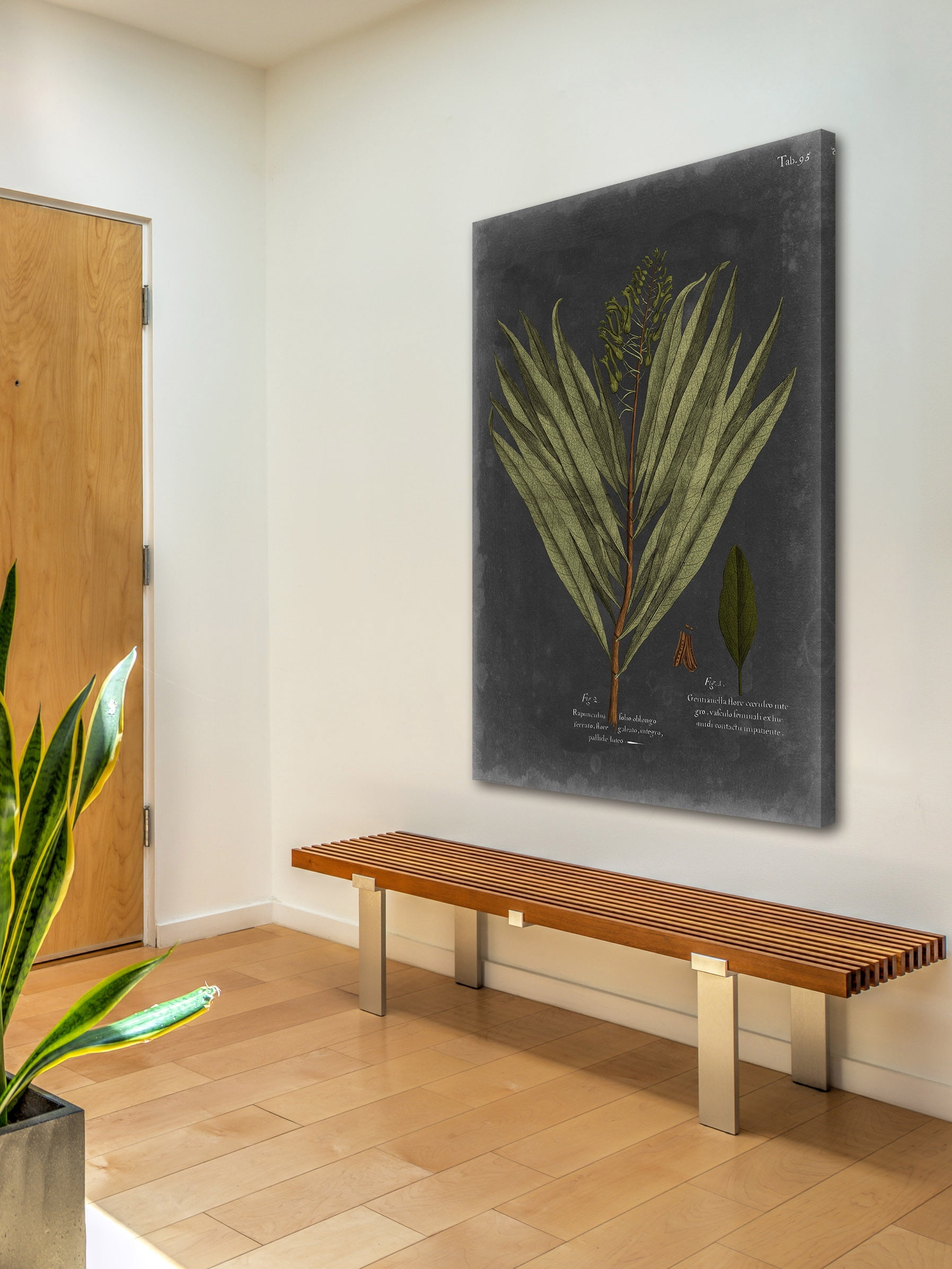 "Foliage Dramatique II" Painting Print on Wrapped Canvas