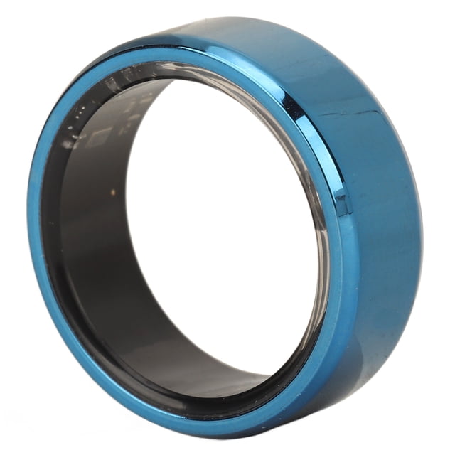 Health Tracker Smart Ring, IP68 Waterproof Wearable Smart Ring Remote Camera Control Ceramic and Stainless Steel for Women for Fitness Type 8,Type 9,Type 10,Type 12
