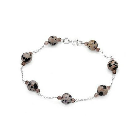 Vivid Gemz Beaded Jaspers Beaded Bracelet