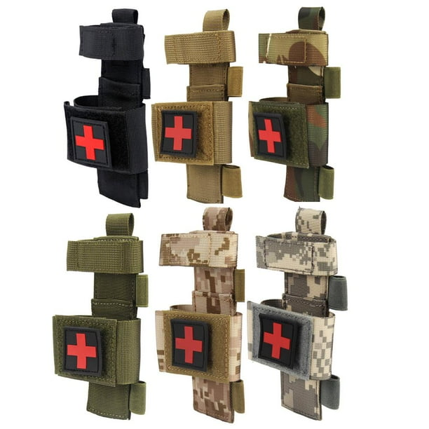 Bolsa de torniquete CAT multifunción Bolsa Molle de cizalla para hemostasia rápida (verde)