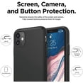 thumbnail image 6 of iPhone 11 Case - elago iPhone 11 Slim Fit Case with Attachable Wrist Strap/Lanyard, Slim, Light, Matte Coating, Camera and Screen Protection Designed for iPhone 11 Case [Black], 6 of 7