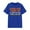 Blue, variant on when God Made Me He Grinned and Said This Will Be Fun Graphic Tees for Women Short Sleeve Crewneck Funny Saying T Shirts