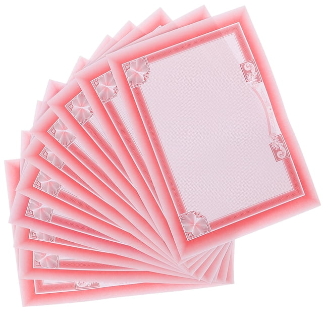 OULII 10 Feuilles de Papier Imprimable pour Activités de Reconnaissance