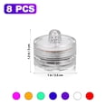 thumbnail image 2 of PENIKOKO 8Pcs Color Changing Flames Plastic Candles For Parties And Birthdays, 2 of 6