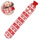 thumbnail image 2 of Botella de agua caliente de llenado de agua larga - juego de copos de nieve rojos largos Vhermosa 222309-1, 2 of 7
