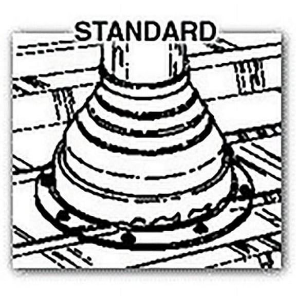 Maxpower Precision 14751 Oatey Flash in. g Roof Retro - 0.5 - 4 in.