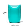 thumbnail image 2 of OXO Tot Plastic Shampoo Rinser and Bath Toy Storage Cup, Teal, 2 of 9