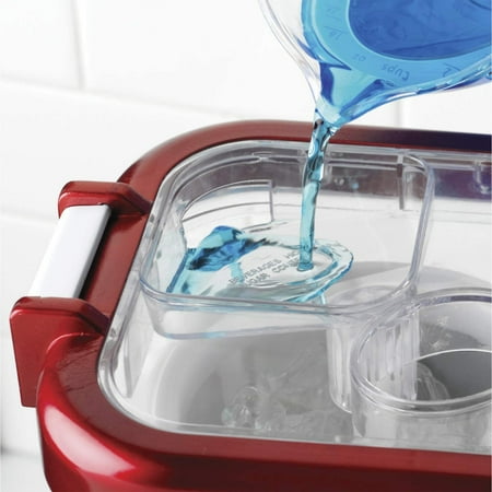 Nostalgia - SM32RR 32-Ounce Retro Slush Drink Maker - Red