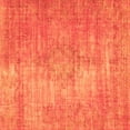 thumbnail image 1 of Ahgly Company Indoor Square Abstract Orange Modern Area Rugs, 6' Square, 1 of 4