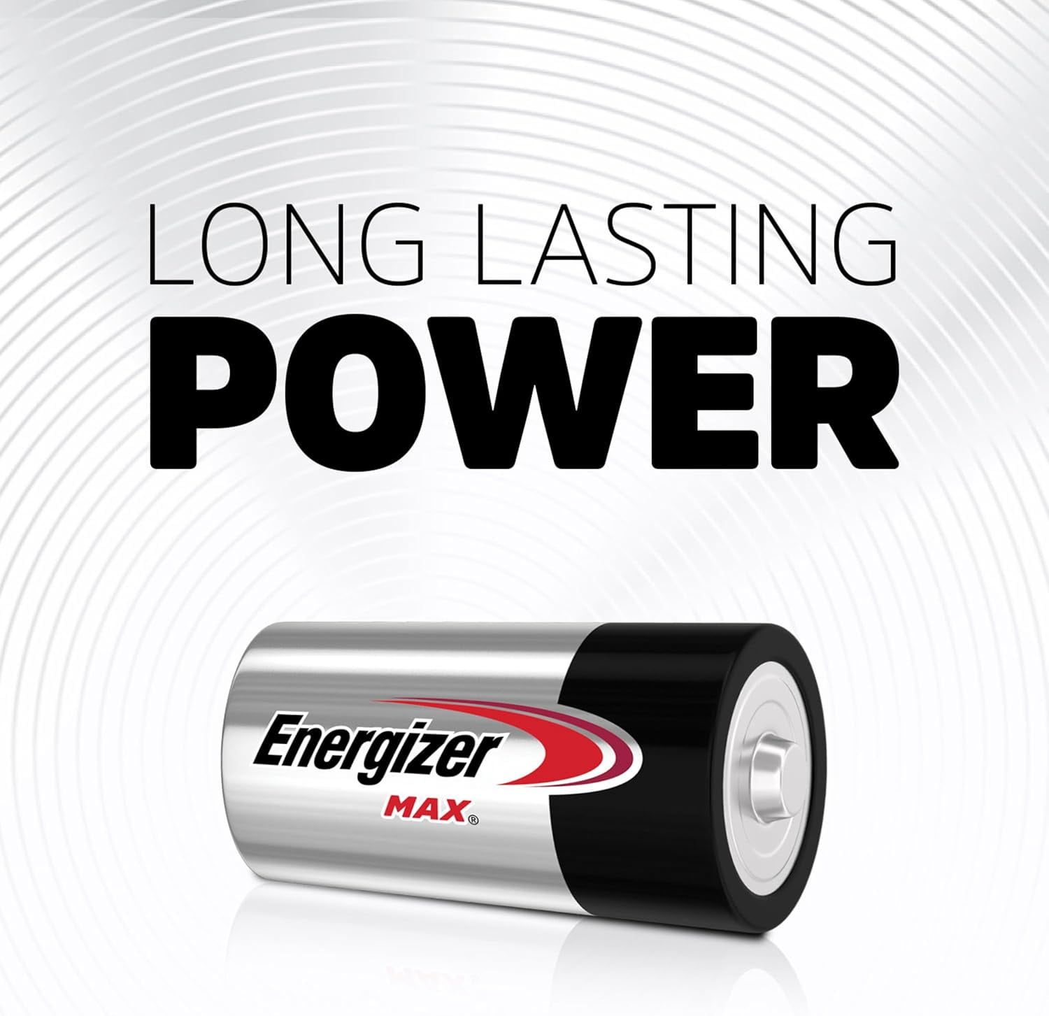 MAX C Batteries, Premium Alkaline Cell Batteries (8 Battery Count)
