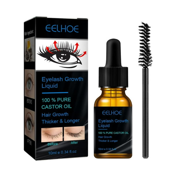 Promueve el crecimiento del cabello, cejas y pestañas. Reduce las arrugas y los signos del envejecimiento. Aceite de ricino para el crecimiento del cabello y las pestañas.
