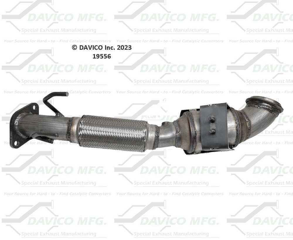 Davico Mfg 19556 Direct-Fit Catalytic Converter