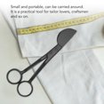 thumbnail image 3 of Duckbill Applique Scissors, Plastic Handle Multipurpose 6 Inch Stainless Steel Blades Duckbill Scissors  for Embroidery for Cutting Clothes Lake Blue,Roseate,Yellow,Black, 3 of 7
