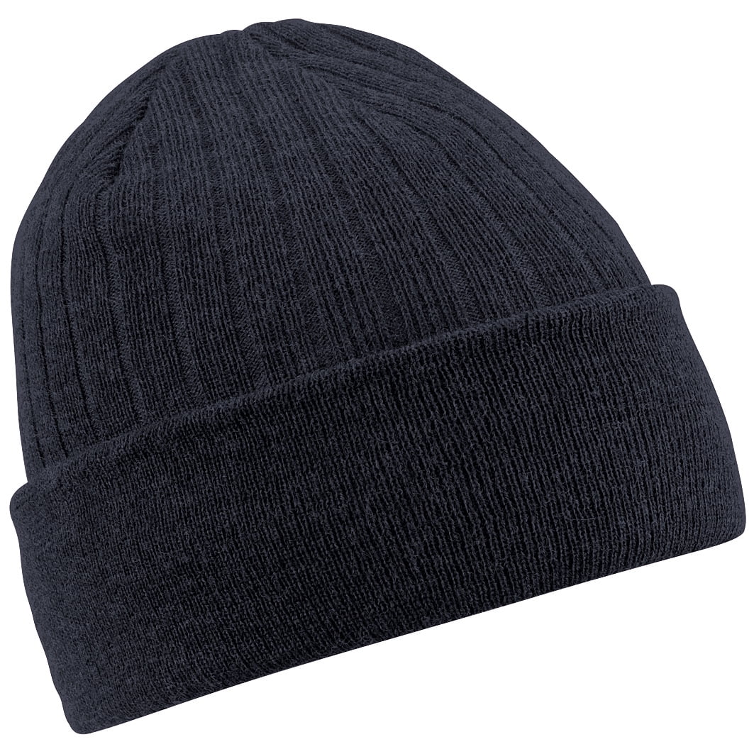 Soft double layer knit warm winter hat men//women Beechfield Thinsulate Beanie