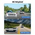 thumbnail image 2 of Dash CAM Delantera y Trasera 4K/1080P, cámara de salpicadero para Coches, WiFi integrada, cámara de salpicadero Full HD con Control de aplicación, visualización IPS de 3.94 Pulgadas con Tarjeta SD de, 2 of 5