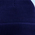 thumbnail image 3 of Unisex Hat Solid Color Jacquard Knit Cold Cap for Men Toboggan with Cushion Men's Winter Thick Warm Casual Earmuffs Cap And Check Hat Ear Cover for Winter Men Ha Mad Hat Men Funky Winter Hats for Men, 3 of 3