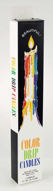 Drip Candles 25 Pack MultiColor Drip Candles 