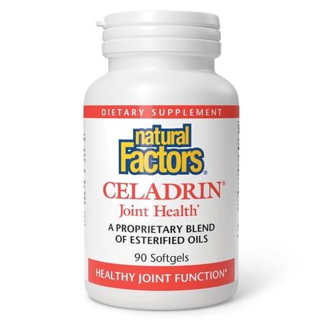 Natural Factors Celadrin Joint Health, Promotes Flexibility, Mobility and Joint Function, 90 Softgels