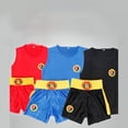 thumbnail image 4 of Ropa Sanda Artes Marciales Hombres y Mujeres Entrenamiento Traje de Boxeo Pantalones Cortos Niños Ropa Sanda Competición Adultos, 4 of 6