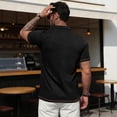 thumbnail image 4 of KLHDSF Men's Polo Shirts Short Sleeve Casual Summer Cotton Shirts for Men Performance Collared Golf Shirts with Pocket Black L, 4 of 4