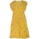 thumbnail image 1 of Ralph Lauren Womens Floral Ruffled Dress yellow 6, 1 of 1