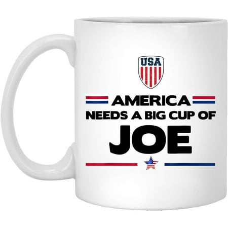 

Novelty America Needs A Huge Cup Of Joe Biden 2020 Elections Coffee Mug - Vote President 2020 Mug 11 Oz