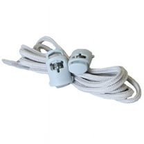 Speedlaces Race Runner Non Elastic Shoe Laces - 22" - Light Gray