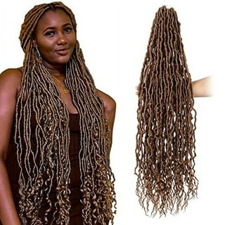 Long Messy Boho Goddess Faux Locs Crochet Hair – Brooklyn Born Cosmetics