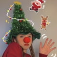 thumbnail image 4 of Sombrero de Navidad, diadema decorativa de Navidad, suministros de Año Nuevo 2025, banda para el pelo de árbol de Navidad, accesorios para el cabello fiesta, regalo de fiesta para amigos, 4 of 5