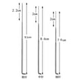 thumbnail image 5 of KAKOWELY Wool Felt Needle 60Pcs DIY Wool Felt Needle Tools DIY Craft Sewing Embroidery Stitching Tool Guide Stamp Pin Set for Home Stitchwork3.58"X0.79"X0.04", 5 of 5