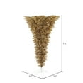 thumbnail image 2 of Vickerman 7.5' x 52" Metal Mix Upsidedown Artificial Christmas Tree, Warm White Dura-lit LED Lights, 2 of 2