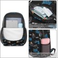 thumbnail image 4 of Game Controller Black Pattern 17" School Backpacks for Teens,Waterproof Oxford Fabric,S-Shape Padded Straps for School,Travel,Hiking,Camping, 4 of 6