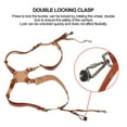 thumbnail image 3 of DSLR Camera Strap Chest Harness,Two Cameras Shoulder Leather Strap,Camera Harness Double Camera Accessories  for Digital Camera SLR Camera, 3 of 7