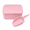 Pink, variant on Silicone Pet Food Storage Container with Durable Scoop & Lid for Dogs & Cats,44 oz - Beige