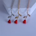thumbnail image 5 of Colliers pour Femmes Collier Pendentif Rose en Trois Dimensions pour Femmes Bijoux, 5 of 5