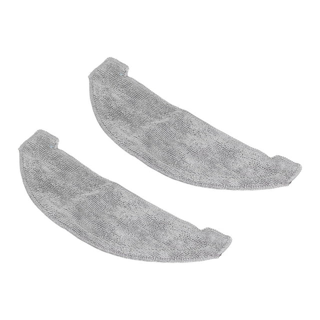 HURRISE 2PCS Mop Cleaning Pad Mopping Cleaning Cloth Replacement Fit for ROIDMI EVE Plus Robot Vacuum Cleaner,Mop Cleaning Cloth,Fiber Cloth Replacement