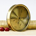 thumbnail image 2 of Large barometer thermometer hygrometer barometer weather forecast household, 2 of 6