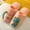Pink, variant on QISIWOLE Winter Warm Home Kids Cotton Slippers Cute Dinosaur Pattern Indoor Cartoon Baby Soft Sole Flat Bottom Children Slip On Shoes Sales !