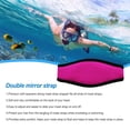 thumbnail image 3 of Soidarity Funda de correa acolchada para buceo, protección Universal para buceo, cinturón acondicionador para el cabello, gafas de natación, banda para Deportes acuáticos Rosa roja Soidarity OD027327-09, 3 of 6