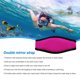 thumbnail image 3 of Soidarity Funda de correa acolchada para buceo, protección Universal para buceo, cinturón acondicionador para el cabello, gafas de natación, banda para Deportes acuáticos Rosa roja Soidarity OD027327-09, 3 of 6