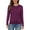 Purple, variant on UVPLove Women's Lightweight Button-Down Cardigan Sweater,Black,XL,S-3XL(Oversized Fit - Runs Large, Choose One Size Smaller)