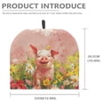thumbnail image 6 of HELLHERO Flower Pig Tea Cozy Lightweight Warming & Insulating for Creative Gifts, 6 of 6