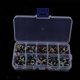 thumbnail image 3 of 100 Pieces Plastic Safety Toy Eyes Owl Eyes With Glitter Nonwoven Washer 10mm, 3 of 5
