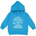 thumbnail image 2 of Inktastic Mommy and Daddy Little Valentine Toddler Hoodie, 2 of 4