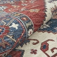 thumbnail image 6 of GLN Rugs Salur - Indoor, Machine Washable Area Rug 5'3"x7'5" Turkish Red Home Carpet, 6 of 10