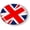 Flexible, variant on BestLicensePlateFrames Union Jack United Kingdom Flag 3D Domed CAR Emblem Badge Sticker Chrome Metal Round Bezel