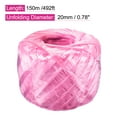 thumbnail image 2 of Unique Bargains Polyester Nylon Plastic Rope Twine Household Bundled for Packing,150m Length,Pink, 2 of 4