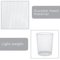 thumbnail image 3 of Smart Design Steel Metal Mesh Waste Basket - 11.75 x 13.75 inch -White, 3 of 5