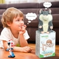 thumbnail image 4 of Juguete de hámster parlante TWORIVER para niños de 2 a 4 años, color gris, 4 of 7